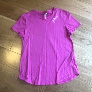 J’adore banana republic pink t-shirt small